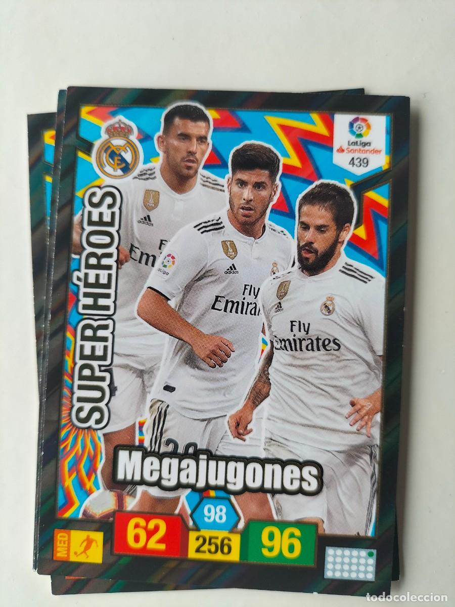 Cromos de F&uacute;tbol: 1 CROMO FICHA PANINI ADRENALYN TEMPORADA 18-19 2018-2019 REAL MADRID C.F ISCO CEBALLOS ASENSIO 439