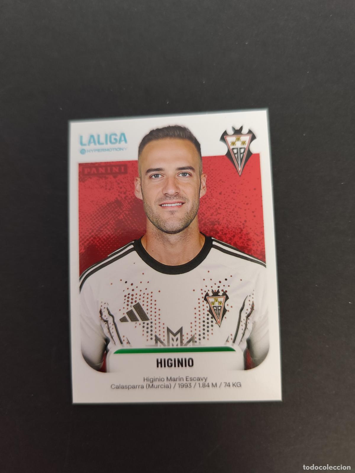 Cromos de F&uacute;tbol: 20 HIGINIO ALBACETE SEGUNDA 2&ordf; DIVISI&Oacute;N LIGA HYPERMOTION 2025 2026 25 26 PEDIDO M&Iacute;NIMO 2&euro;