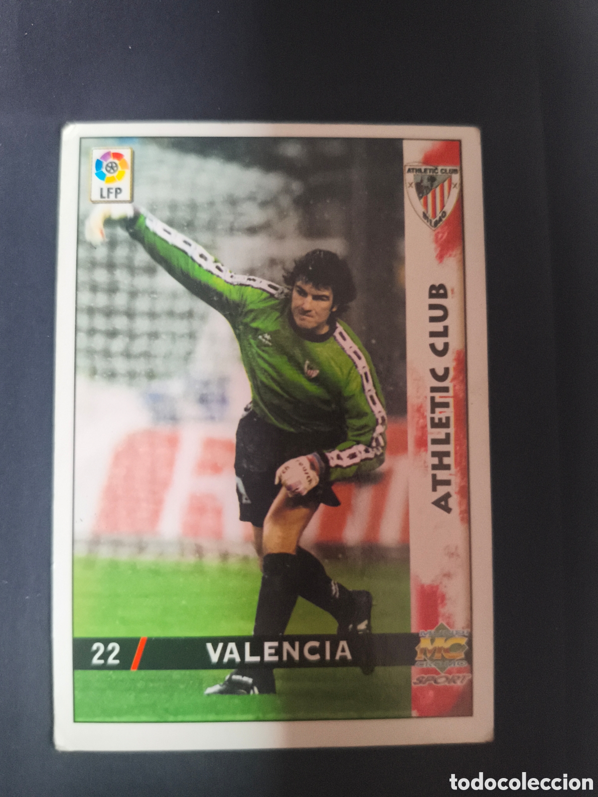 Cromos de F&uacute;tbol: VALENCIA 22 Athletic Club Bilbao 1998-1999 Mundicromo