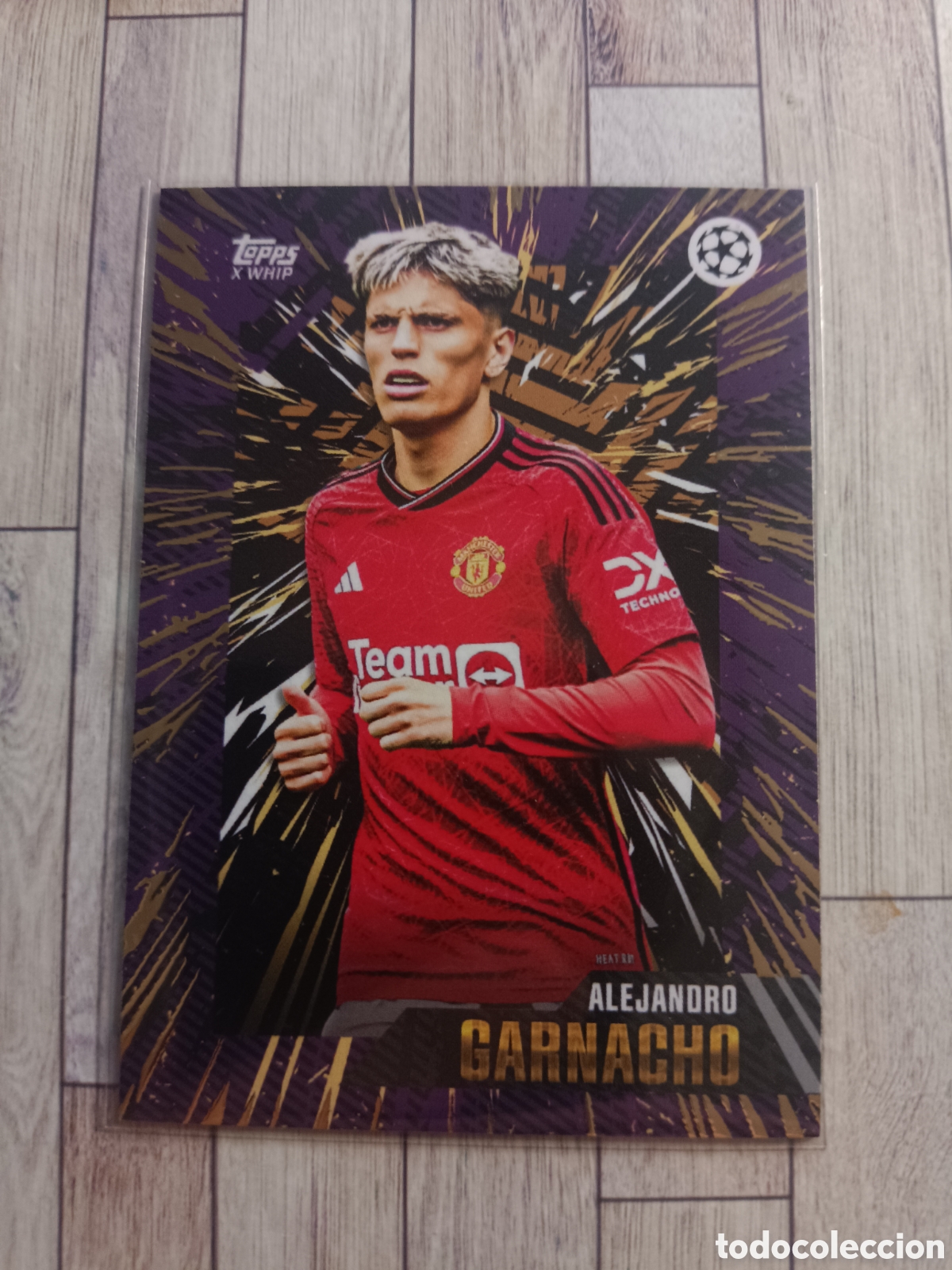 Cromos de F&uacute;tbol: X WHIP ALEJANDRO GARNACHO MANCHESTER UNITED TOPPS 2023