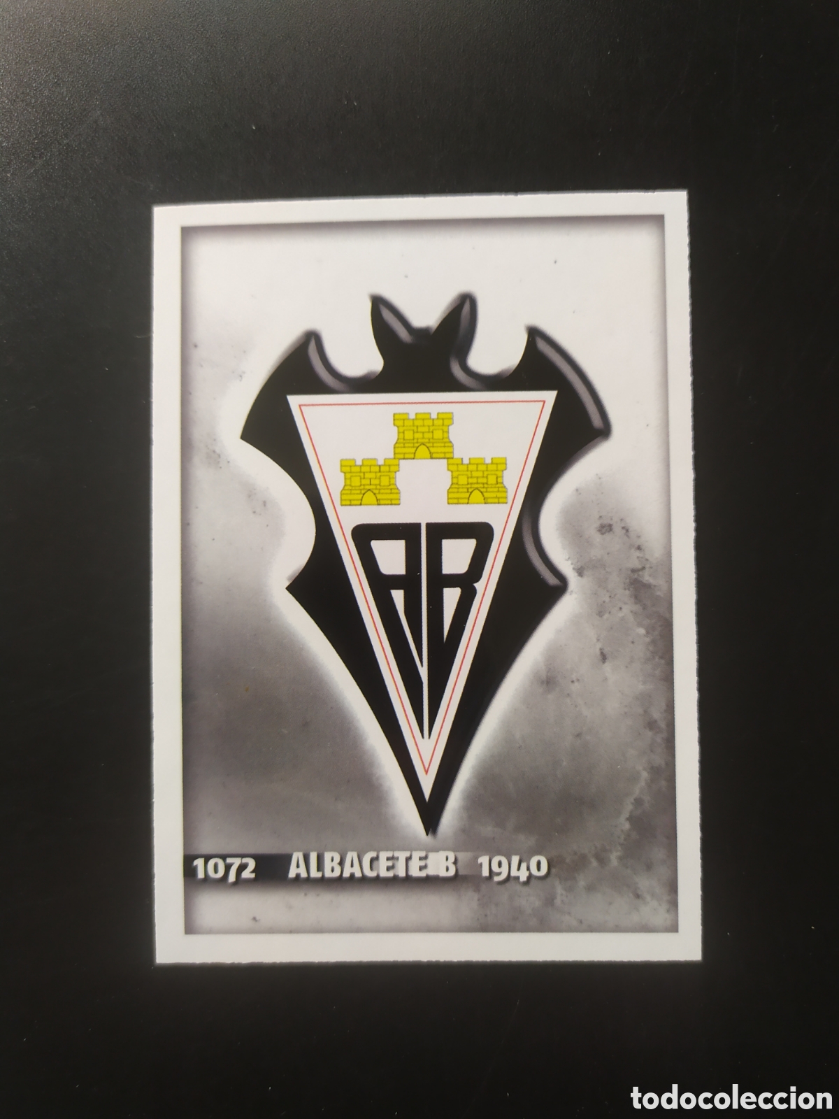 Cromos de F&uacute;tbol: Mundicromo fichas Liga 2014 2015 14 15 escudo n&deg; 1072 Albacete