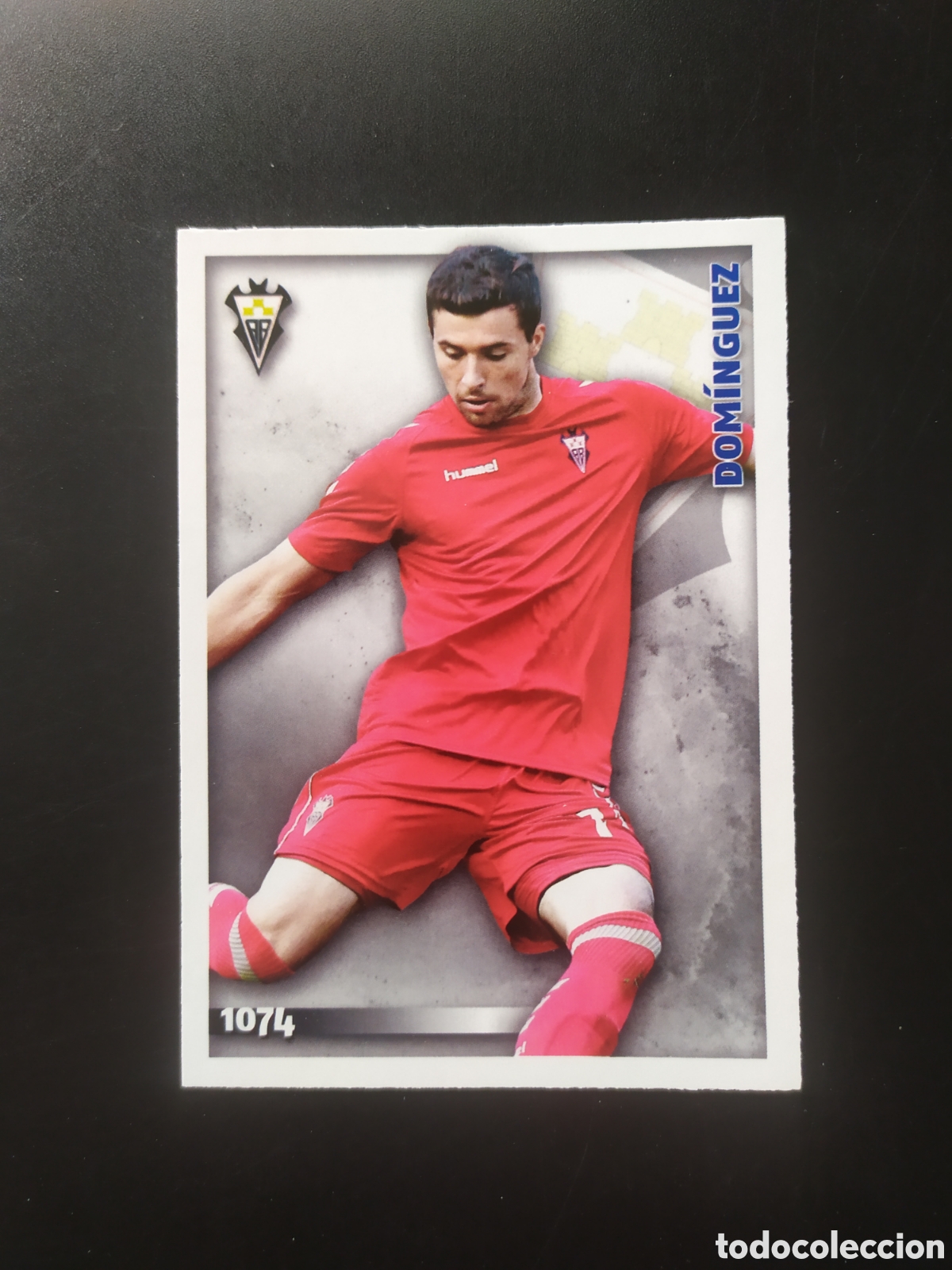 Cromos de F&uacute;tbol: Mundicromo fichas Liga 2014 2015 14 15 Dom&iacute;nguez n&deg; 1074 Albacete