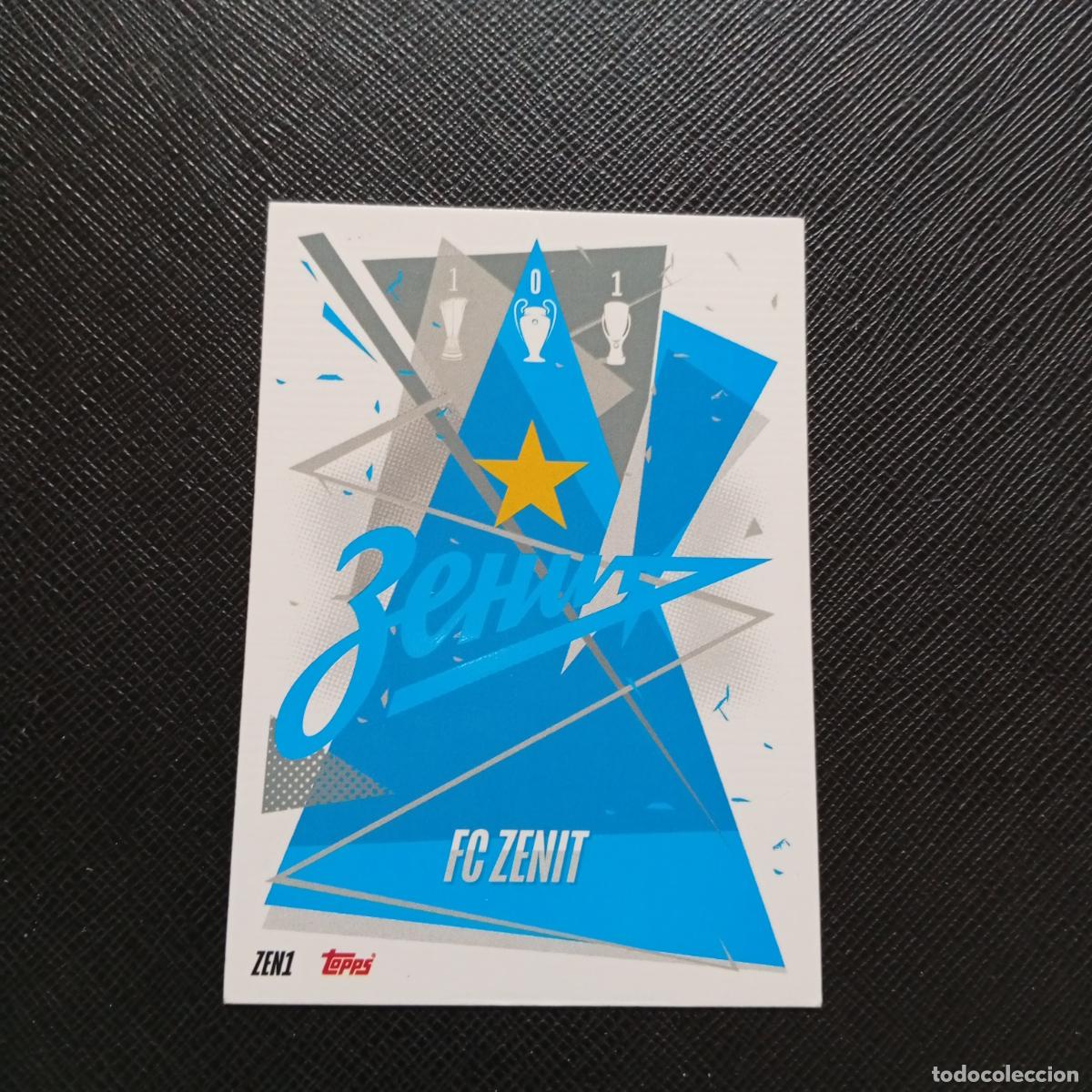 Cromos de F&uacute;tbol: ESCUDO ZENIT TOPPS MATCH ATTAX 2020 2021 CROMO 20 21 FUTBOL - (MD01/02-3) PG46