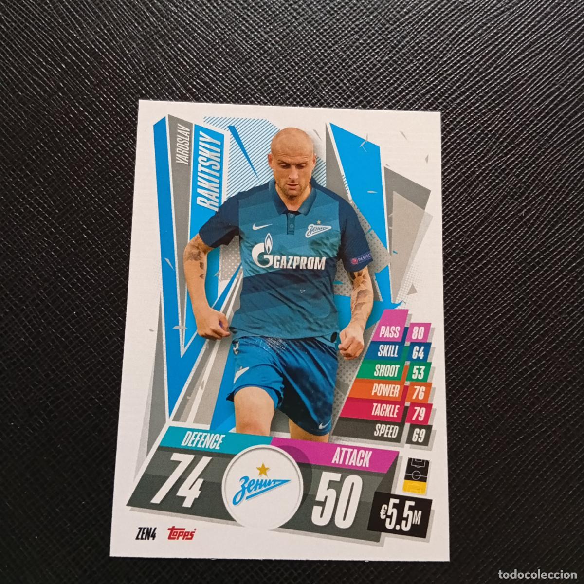 Cromos de F&uacute;tbol: RAKITSKIY ZENIT TOPPS MATCH ATTAX 2020 2021 CROMO 20 21 FUTBOL - (MD01/02-3) PG46