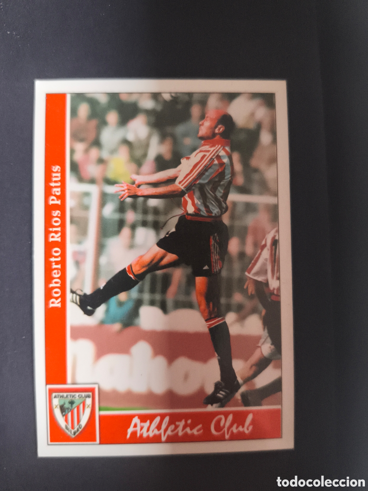 Cromos de F&uacute;tbol: ROBERTO RIOS 239 Athletic Club Bilbao 2001-2002 Mundicromo