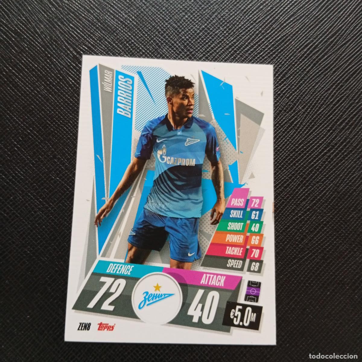 Cromos de F&uacute;tbol: BARRIOS ZENIT TOPPS MATCH ATTAX 2020 2021 CROMO 20 21 FUTBOL - (MD01/02-3) PG46