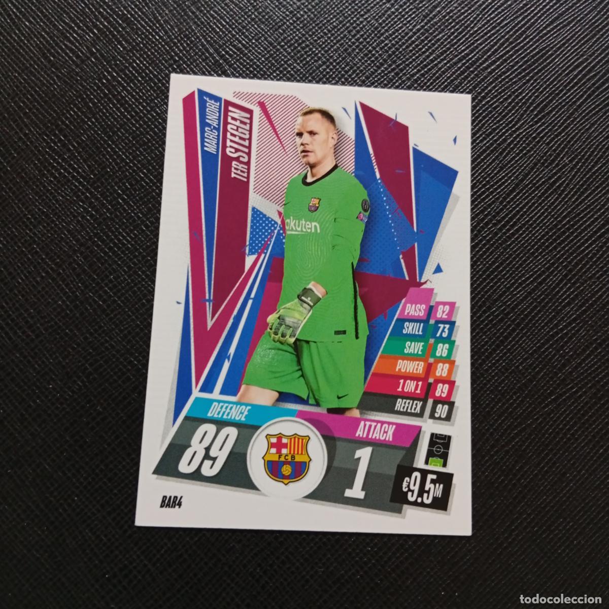 Cromos de F&uacute;tbol: TER STEGEN BARCELONA TOPPS MATCH ATTAX 2020 2021 CROMO 20 21 FUTBOL - (MD01/02-3) PG47