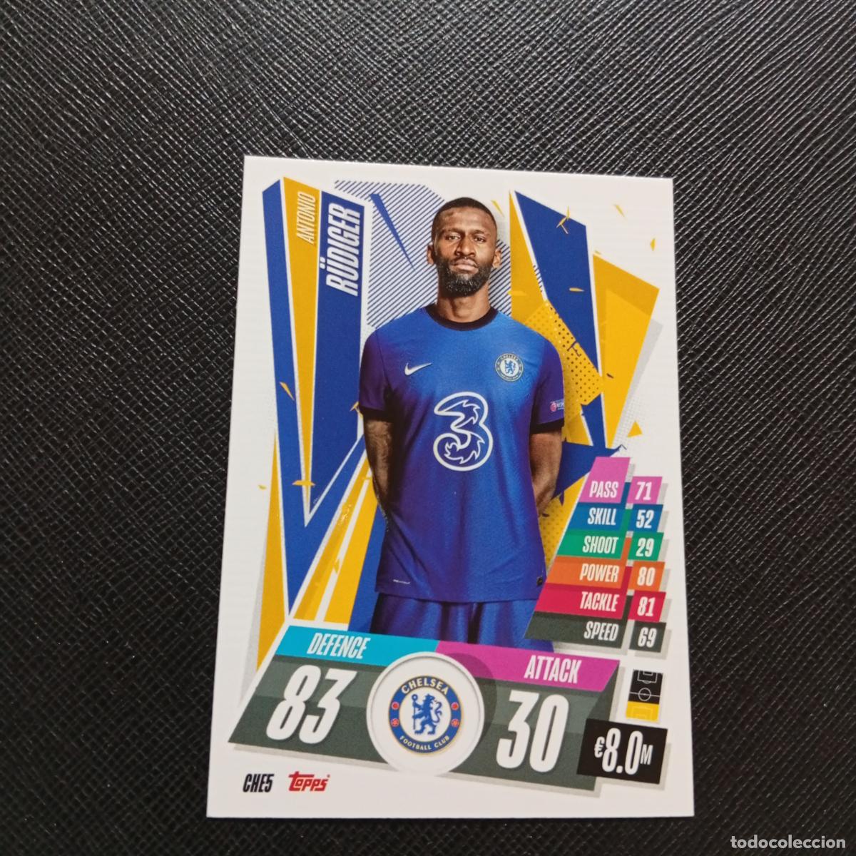 Cromos de F&uacute;tbol: RUDIGER CHELSEA TOPPS MATCH ATTAX 2020 2021 CROMO 20 21 FUTBOL - (MD01/02-3) PG49
