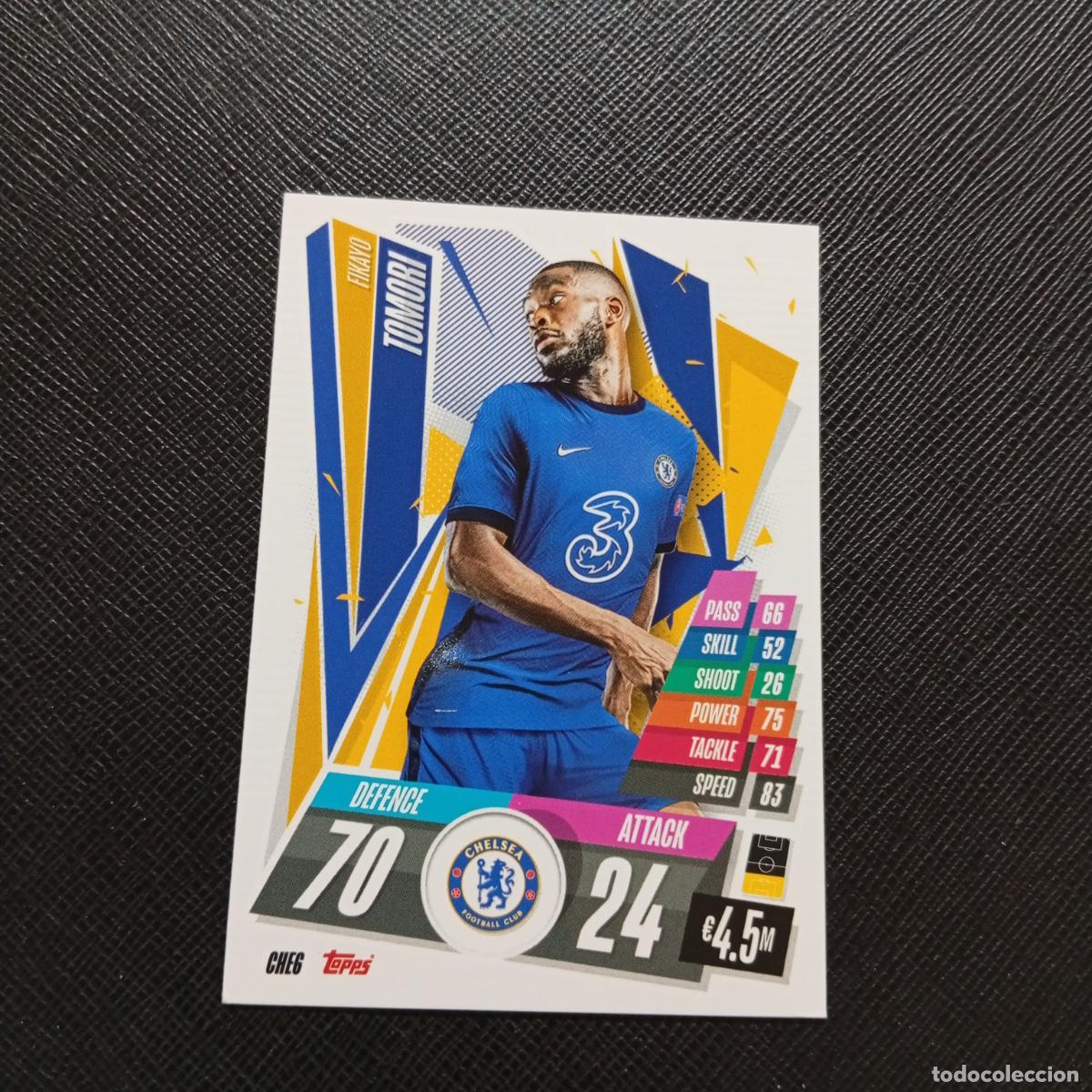 Cromos de F&uacute;tbol: TOMORI CHELSEA TOPPS MATCH ATTAX 2020 2021 CROMO 20 21 FUTBOL - (MD01/02-3) PG49