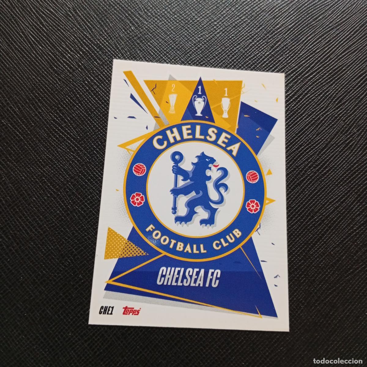 Cromos de F&uacute;tbol: ESCUDO CHELSEA TOPPS MATCH ATTAX 2020 2021 CROMO 20 21 FUTBOL - (MD01/02-3) PG50