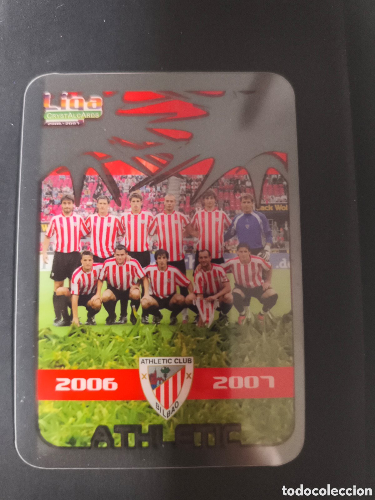 Cartes &agrave; collectionner de Football: ATHLETIC 200 Athletic Club Bilbao 2006-2007 Mundicromo CrystalCards