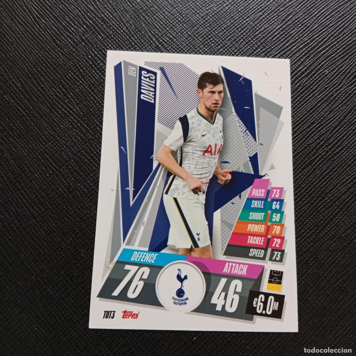 Figurine di Calcio: DAVIES TOTTENHAM TOPPS MATCH ATTAX 2020 2021 CROMO 20 21 FUTBOL - (MD01/02-3) PG51