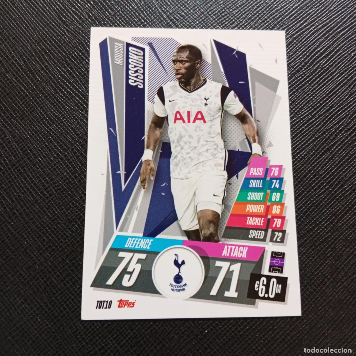 Figurine di Calcio: SISSOKO TOTTENHAM TOPPS MATCH ATTAX 2020 2021 CROMO 20 21 FUTBOL - (MD01/02-3) PG51