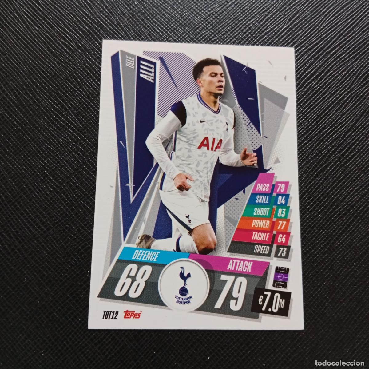 Figurine di Calcio: ALLI TOTTENHAM TOPPS MATCH ATTAX 2020 2021 CROMO 20 21 FUTBOL - (MD01/02-3) PG52