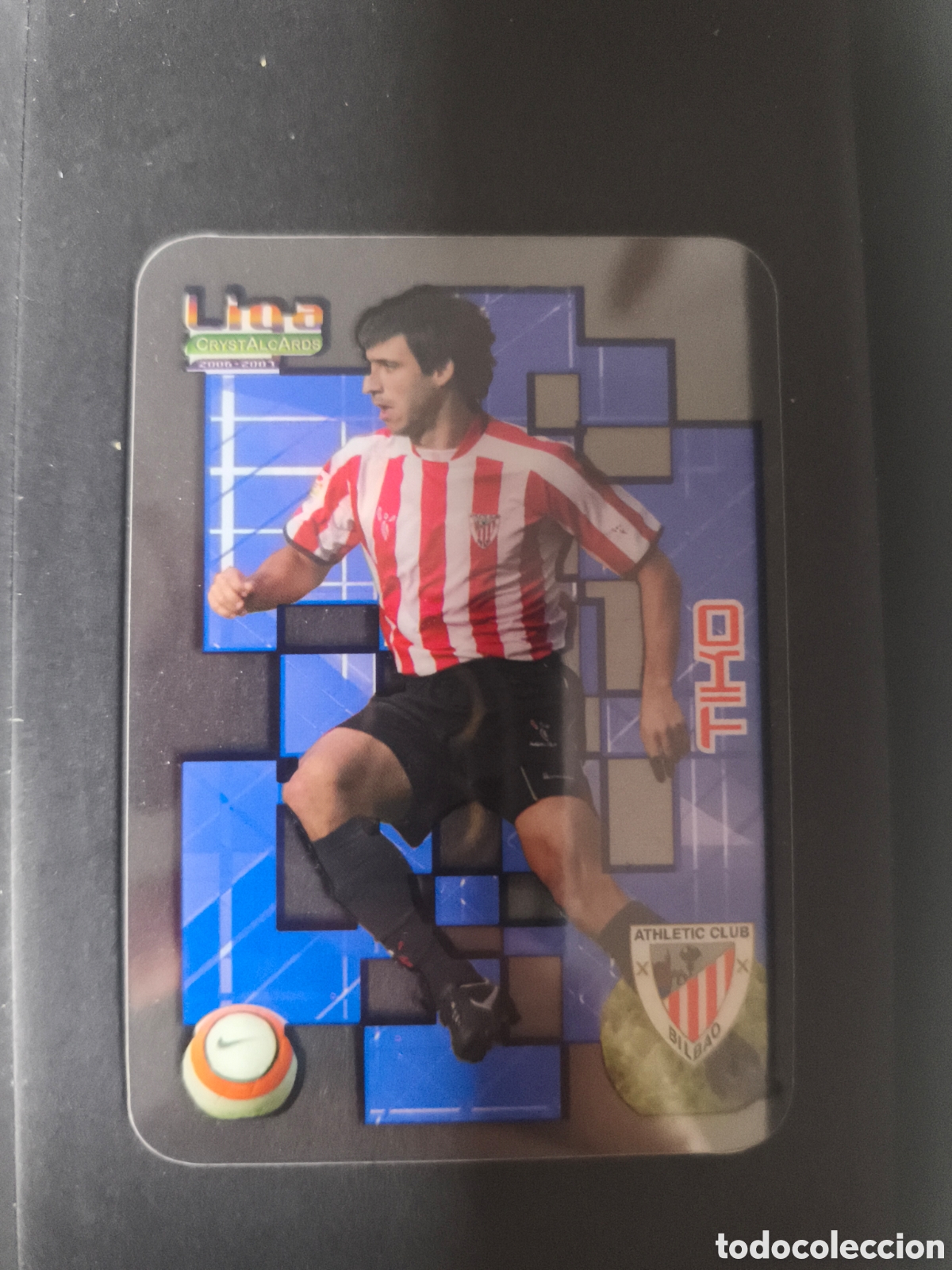 Figurine di Calcio: TIKO 210 Athletic Club Bilbao 2006-2007 Mundicromo CrystalCards