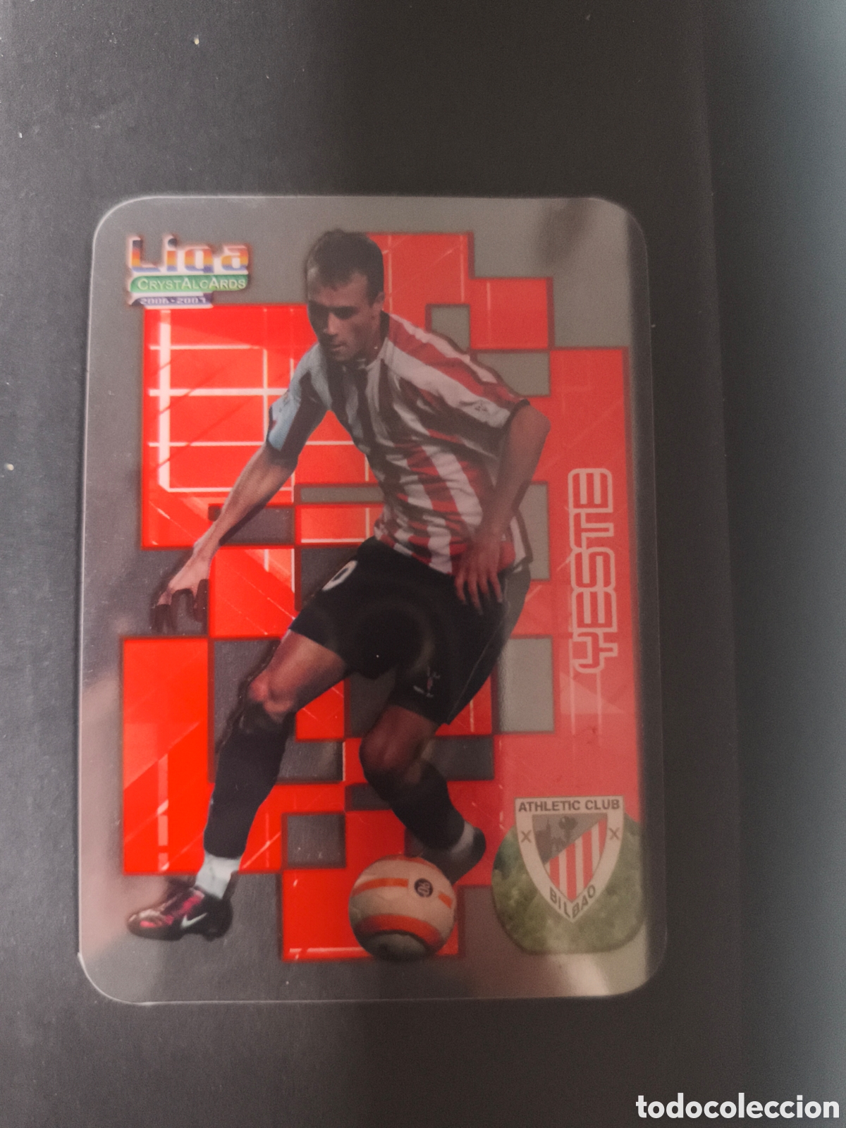 Figurine di Calcio: YESTE 212 Athletic Club Bilbao 2006-2007 Mundicromo CrystalCards