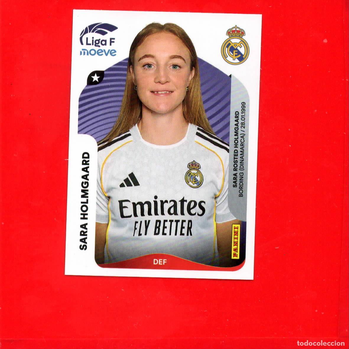 Cromos de Futebol: 270 Sara Holmgaard - REAL MADRID - Liga Femenina F 2025 2026 25 26 - Sin definir