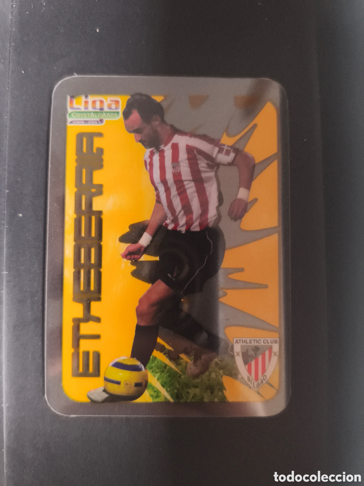 Cromos de Futebol: ETXEBERRIA 213 Athletic Club Bilbao 2006-2007 Mundicromo CrystalCards