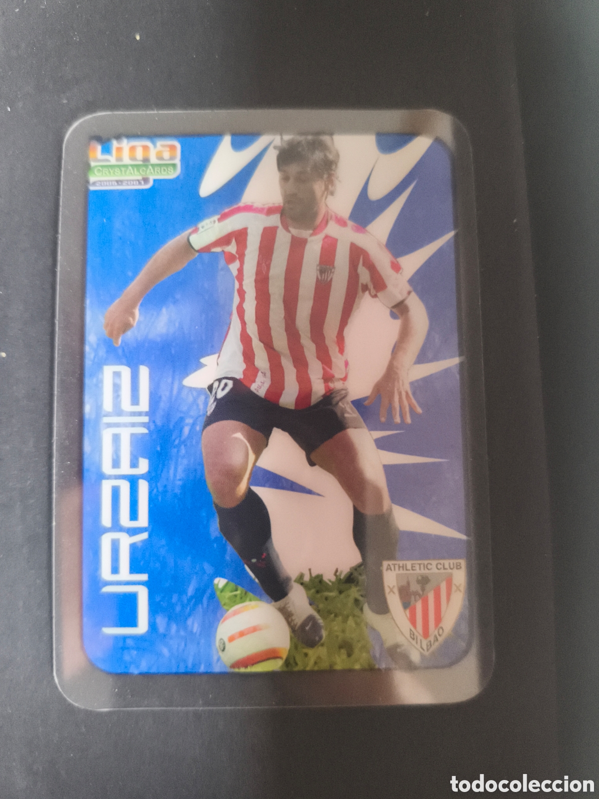 Cromos de Futebol: URZAIZ 214 Athletic Club Bilbao 2006-2007 Mundicromo CrystalCards