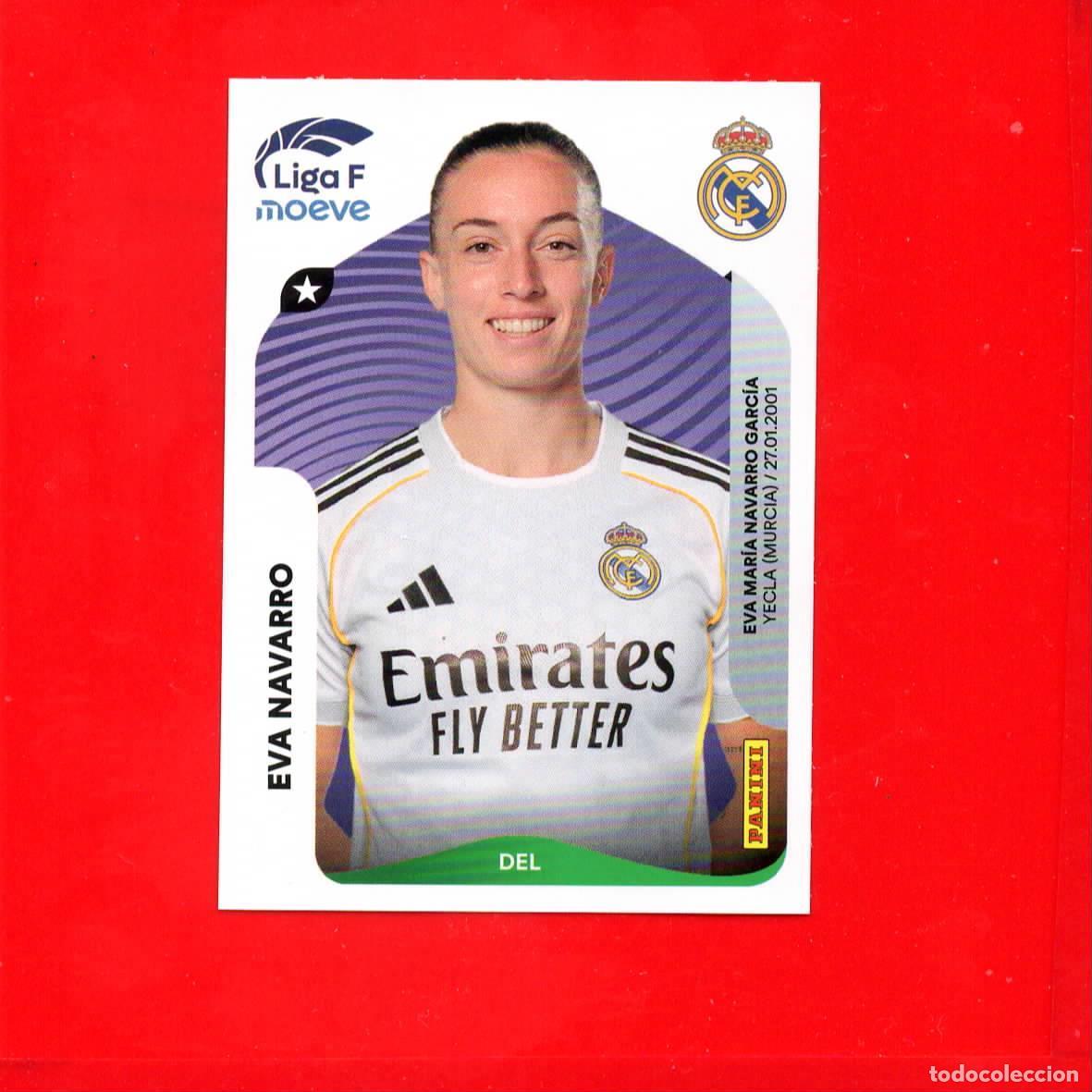 Cromos de F&uacute;tbol: 278 Eva Navarro - REAL MADRID - Liga Femenina F 2025 2026 25 26 - Sin definir