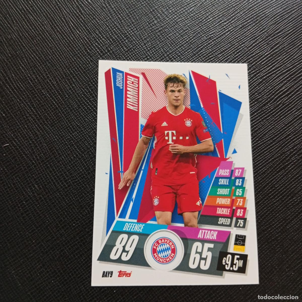 Cromos de F&uacute;tbol: KIMMICH BAYERN MUNICH TOPPS MATCH ATTAX 2020 2021 CROMO 20 21 FUTBOL - (MD01/02-3) PG54
