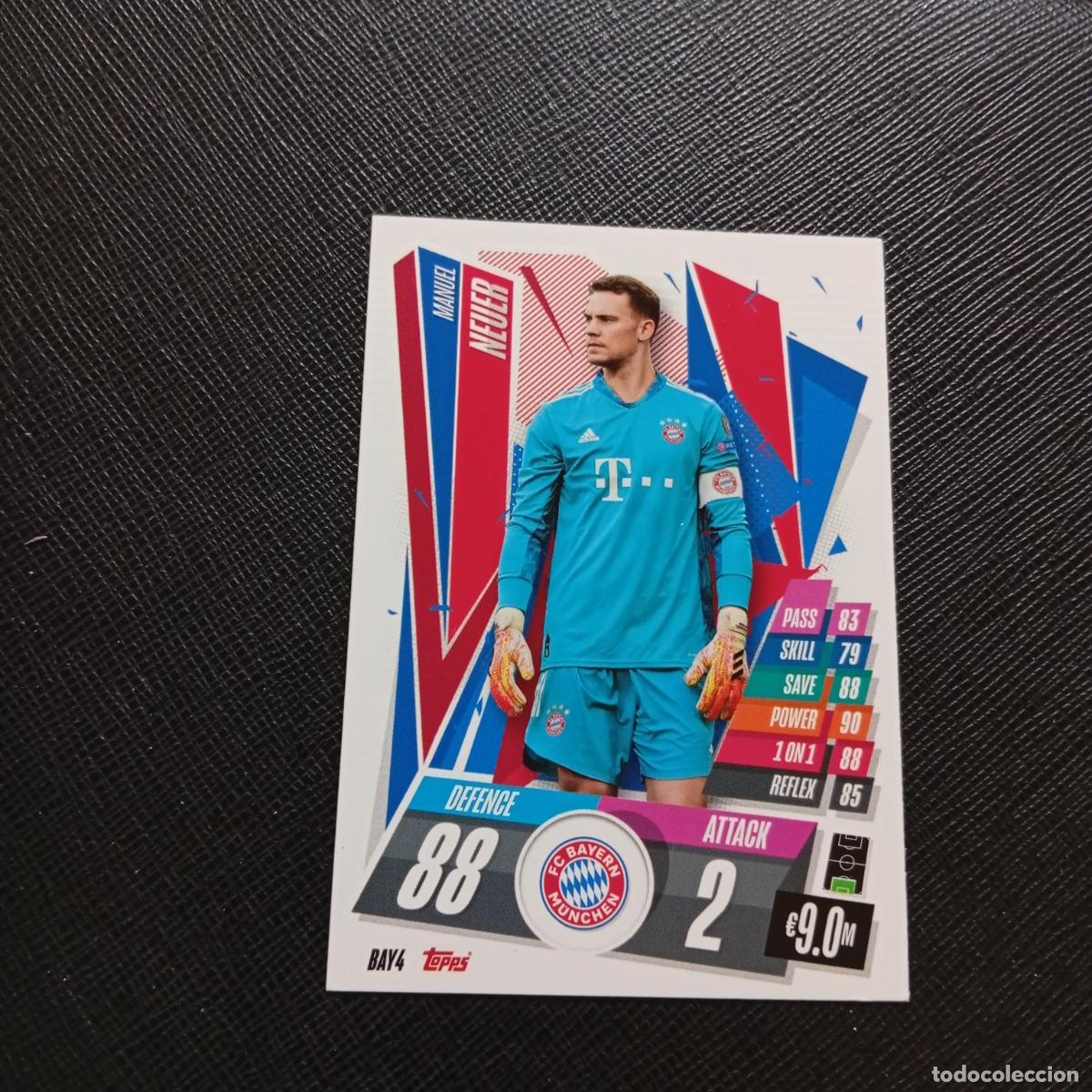 Cromos de F&uacute;tbol: NEUR BAYERN MUNICH TOPPS MATCH ATTAX 2020 2021 CROMO 20 21 FUTBOL - (MD01/02-3) PG54