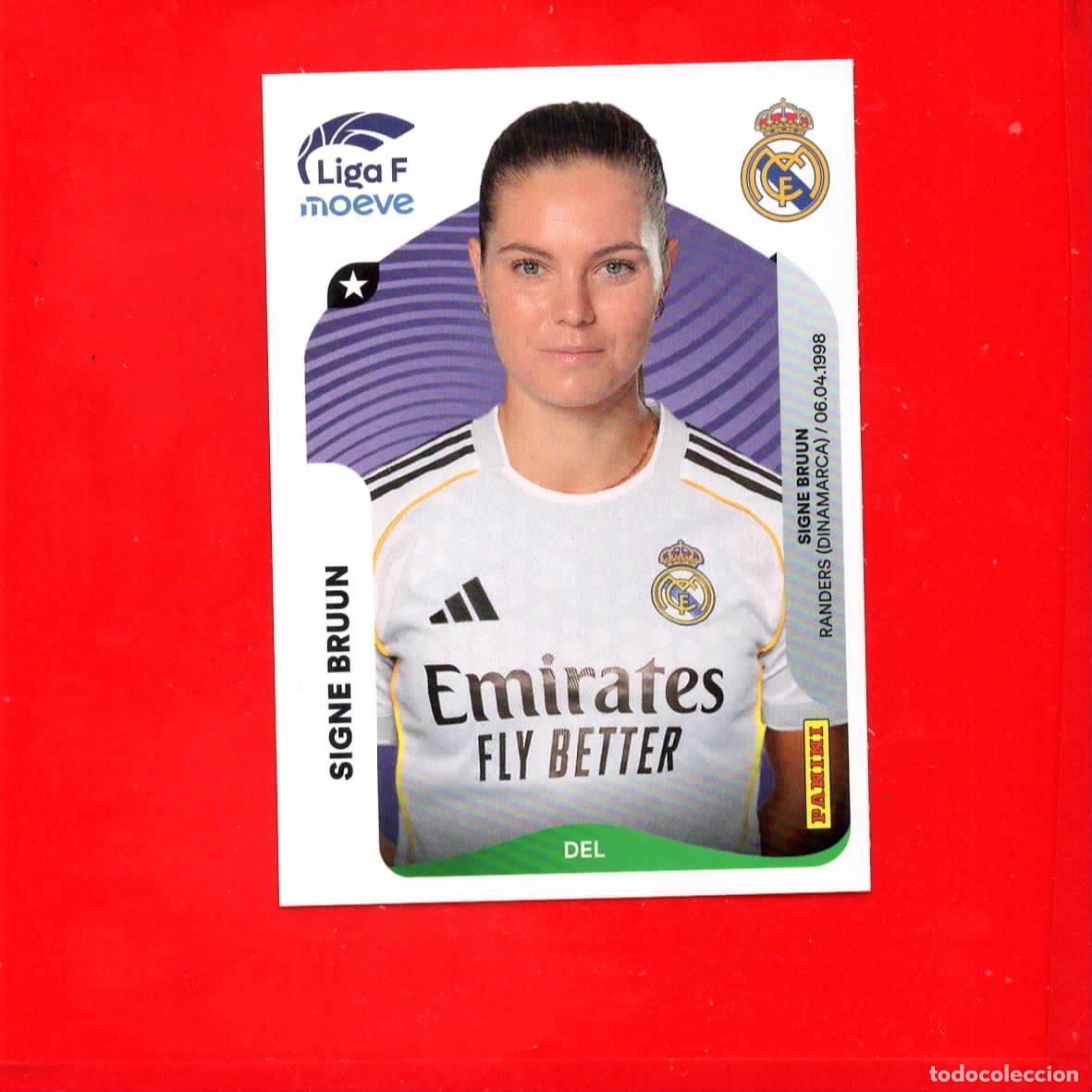 Cromos de F&uacute;tbol: 281 Signe Bruun - REAL MADRID - Liga Femenina F 2025 2026 25 26 - Sin definir