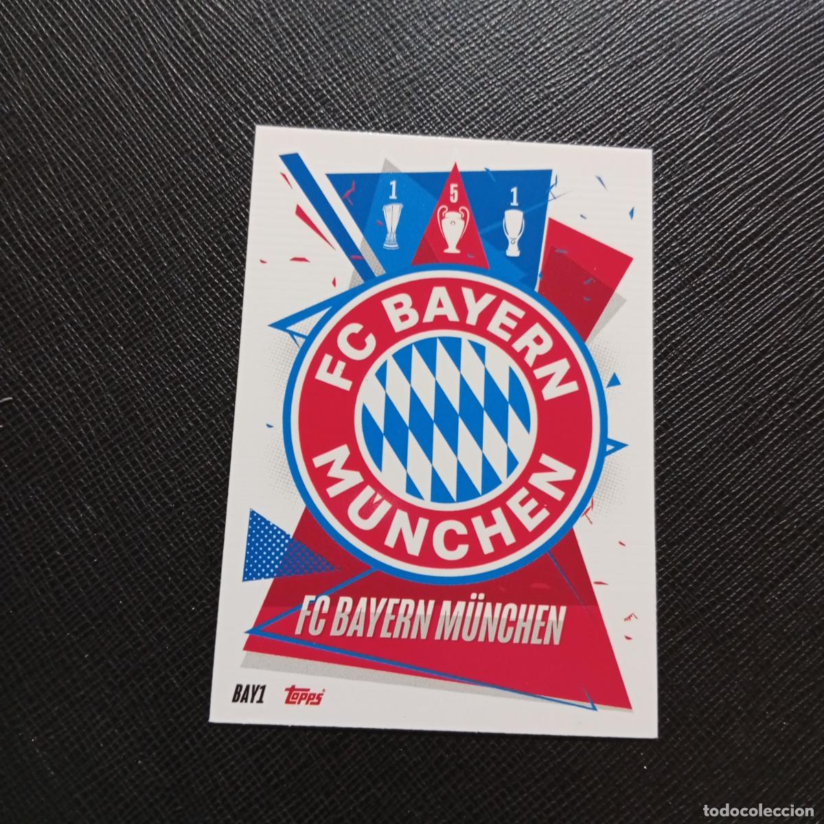 Cromos de F&uacute;tbol: ESCUDO BAYERN MUNICH TOPPS MATCH ATTAX 2020 2021 CROMO 20 21 FUTBOL - (MD01/02-3) PG54