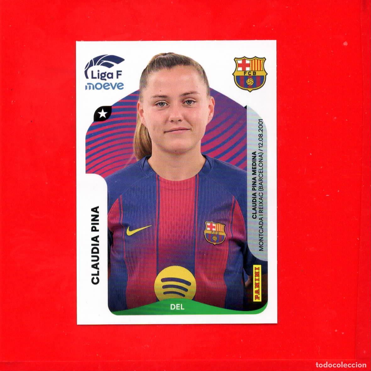 Cromos de Futebol: 98 Claudia Pina - F.C. BARCELONA - Liga Femenina F 2025 2026 25 26 - Sin definir