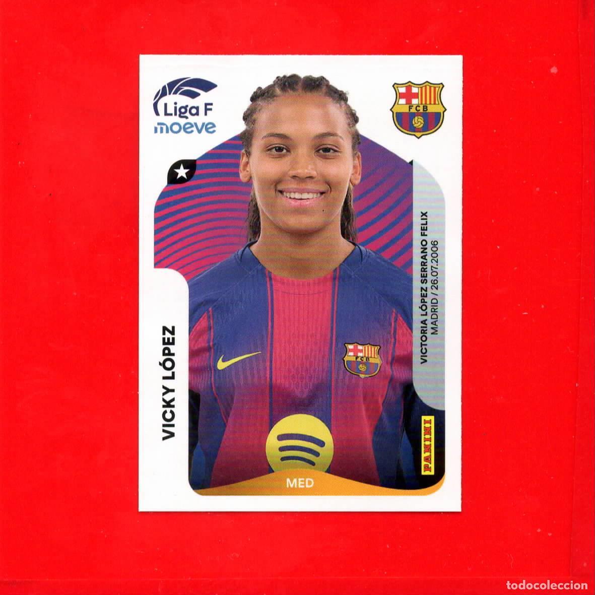 Cromos de Futebol: 97 Vicky L&oacute;pez - F.C. BARCELONA - Liga Femenina F 2025 2026 25 26 - Sin definir
