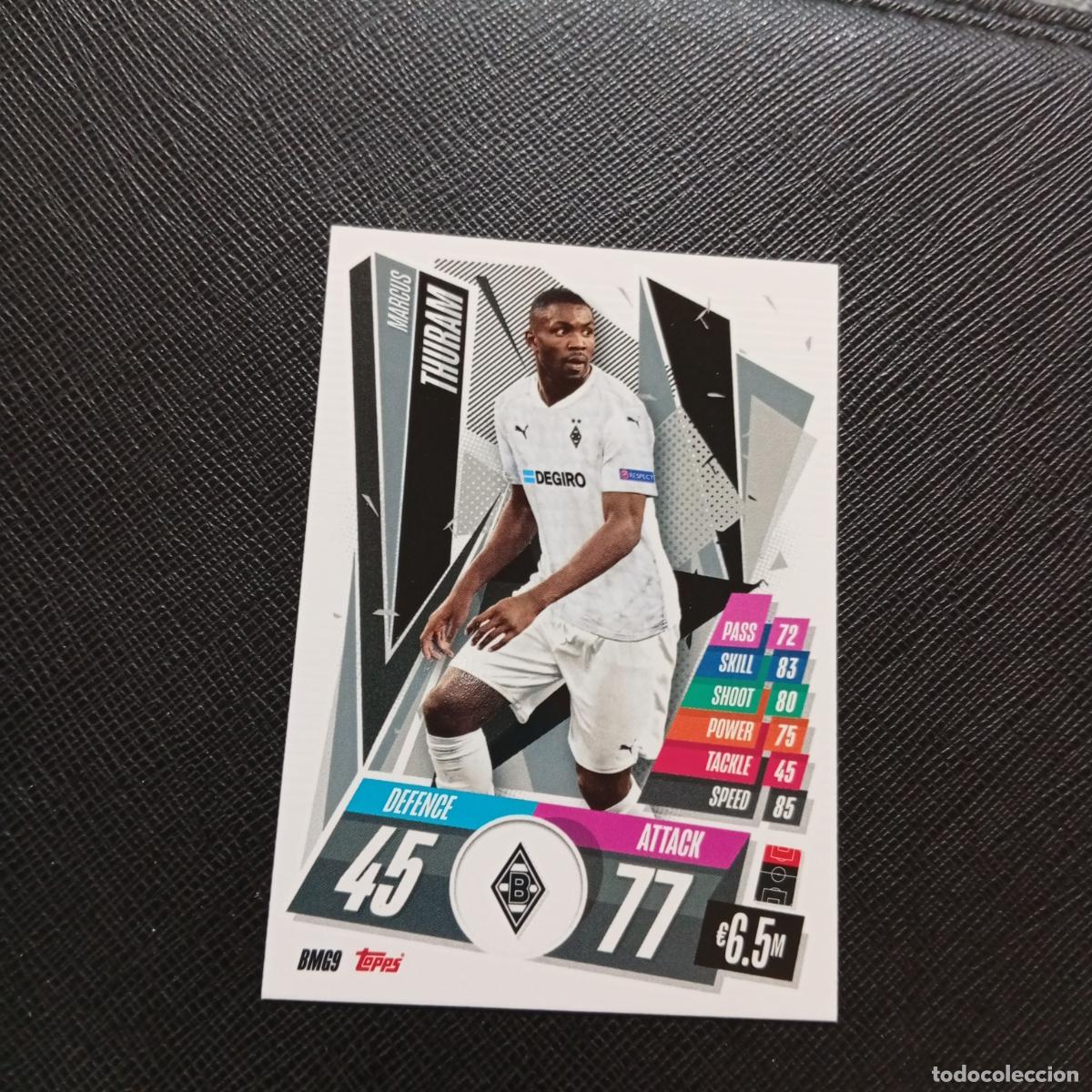 Football Stickers: THURAM MONCHENGLADBACH TOPPS MATCH ATTAX 2020 2021 CROMO 20 21 FUTBOL - (MD01/02-3) PG56