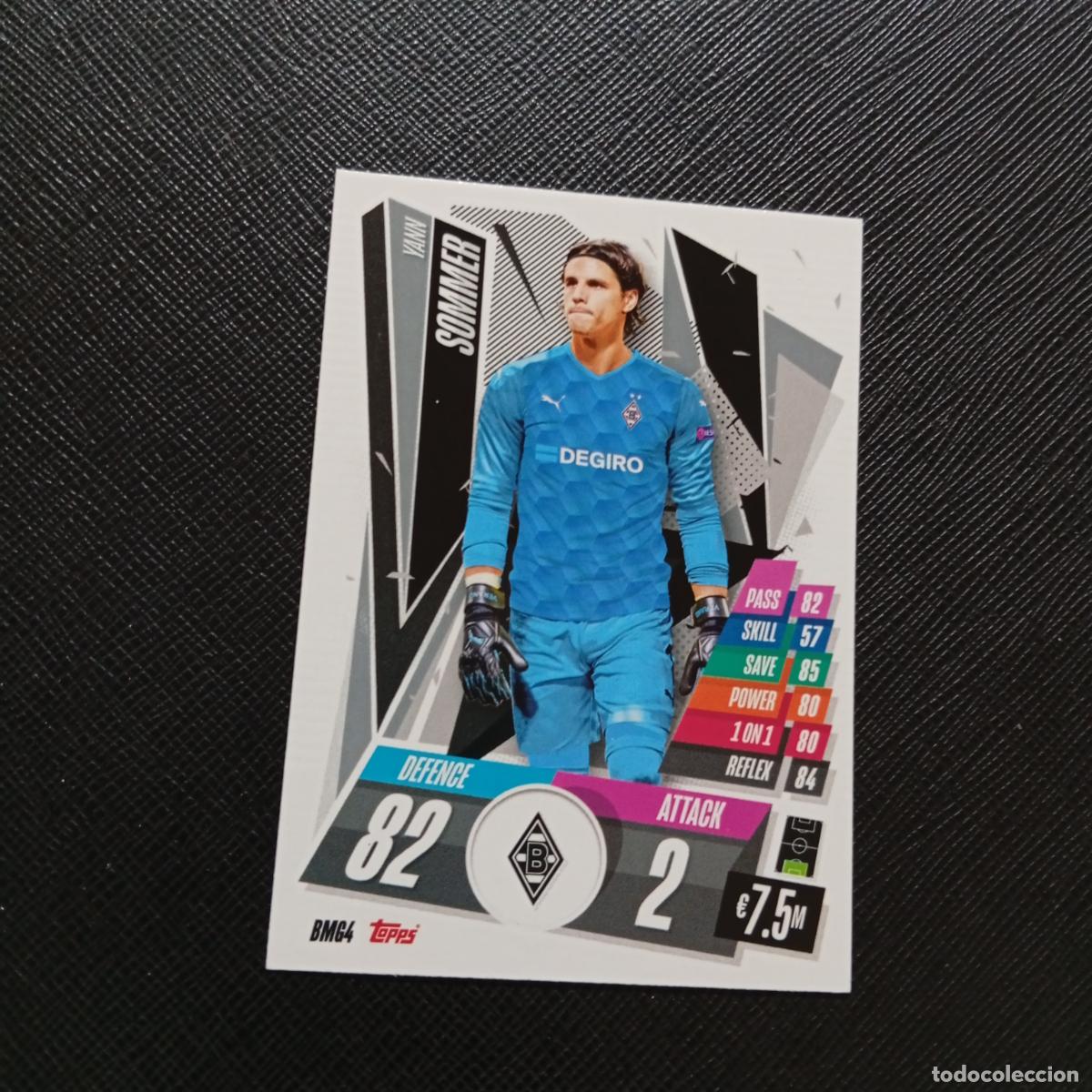 Football Stickers: SOMMER MONCHENGLADBACH TOPPS MATCH ATTAX 2020 2021 CROMO 20 21 FUTBOL - (MD01/02-3) PG56