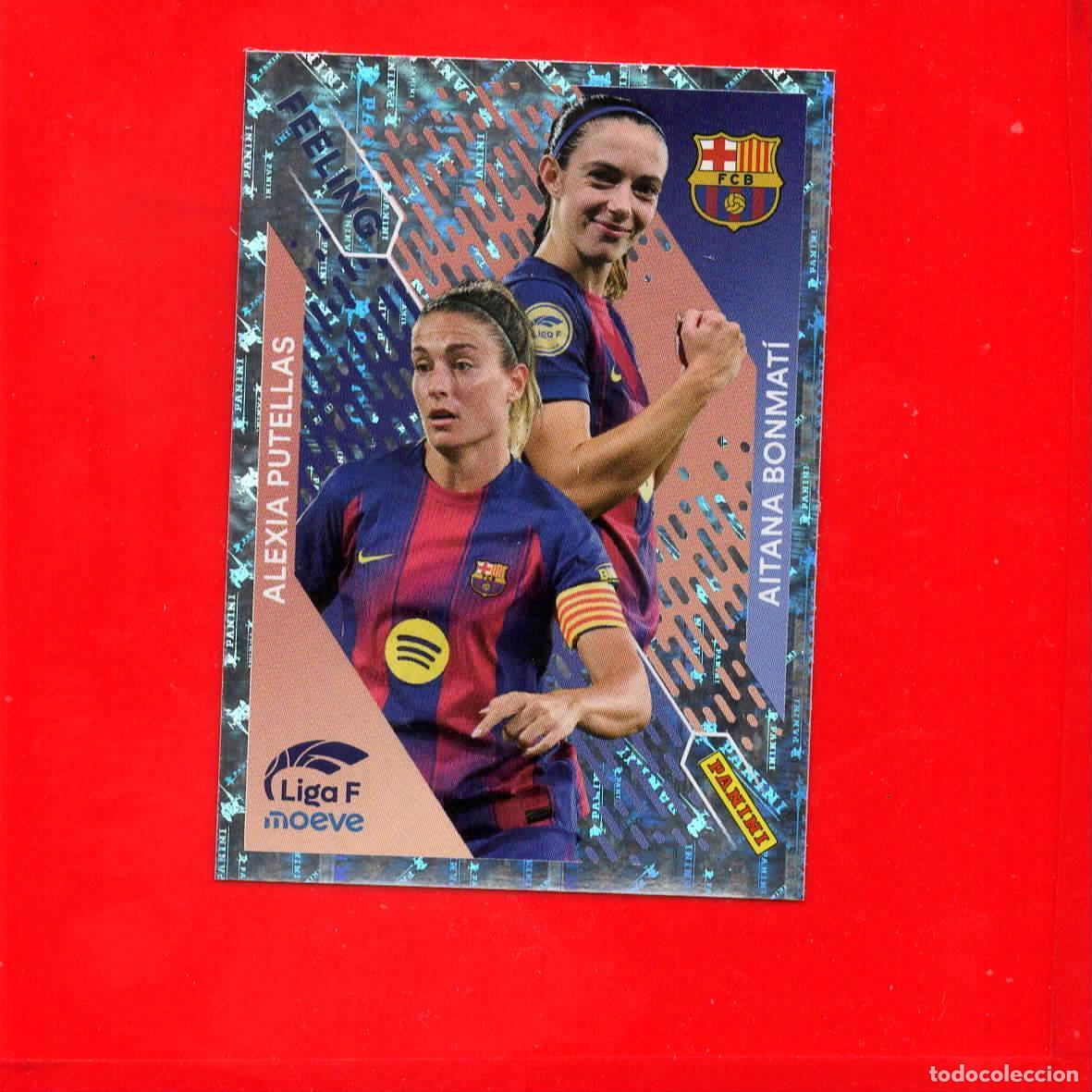 Cromos de Futebol: 364 Alexia Putellas / Aitana Bonmat&iacute; - F.C. BARCELONA - FEELING - Liga Femenina F 2025 2026 25 26 -