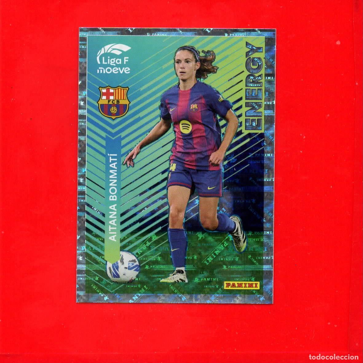 Cromos de F&uacute;tbol: 328 Aitana Bonmat&iacute; - F.C. BARCELONA - ENERGY - Liga Femenina F 2025 2026 25 26 - Sin definir