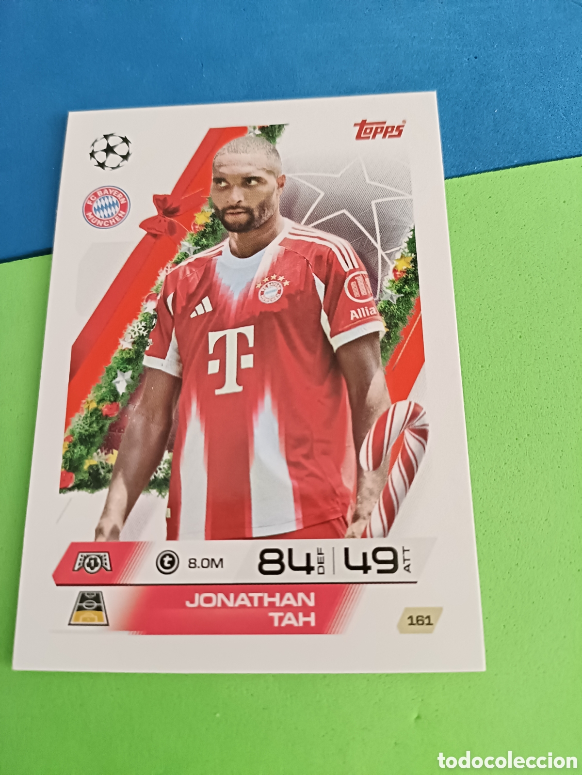 Cromos de F&uacute;tbol: Match Attax Topps 2025 2026 25 26 - Festive Calendar paralela 161 Tah