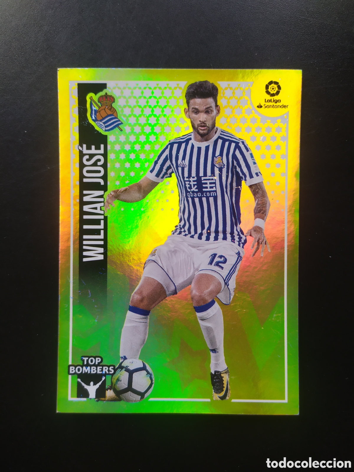 Cromos de F&uacute;tbol: Liga este 2018 2019 18 19 panini Willian Jos&eacute; top bombers n&ordm; 26 Real Sociedad