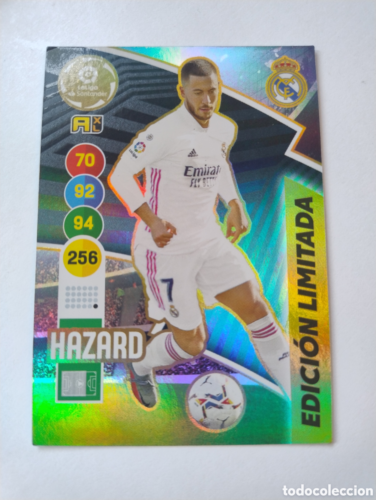 Cromos de Futebol: Hazard - Real Madrid - Adrenalyn XL Liga 2020 - 2021 Edici&oacute;n Limitada