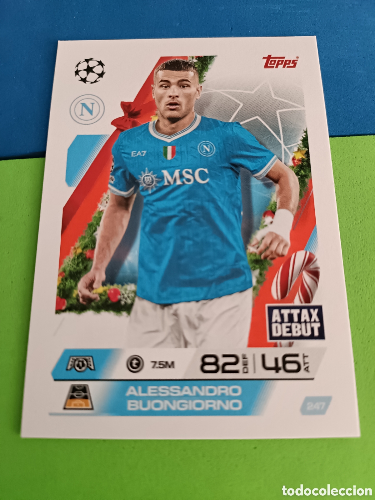 Cromos de F&uacute;tbol: Match Attax Topps 2025 2026 25 26 - Festive Calendar paralela 247 Buongiorno