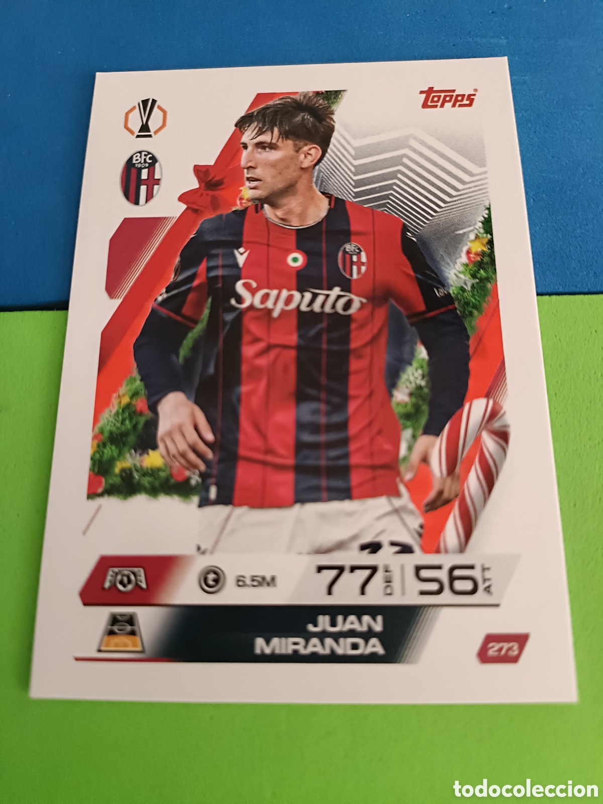 Cromos de F&uacute;tbol: Match Attax Topps 2025 2026 25 26 - Festive Calendar paralela 273 Miranda