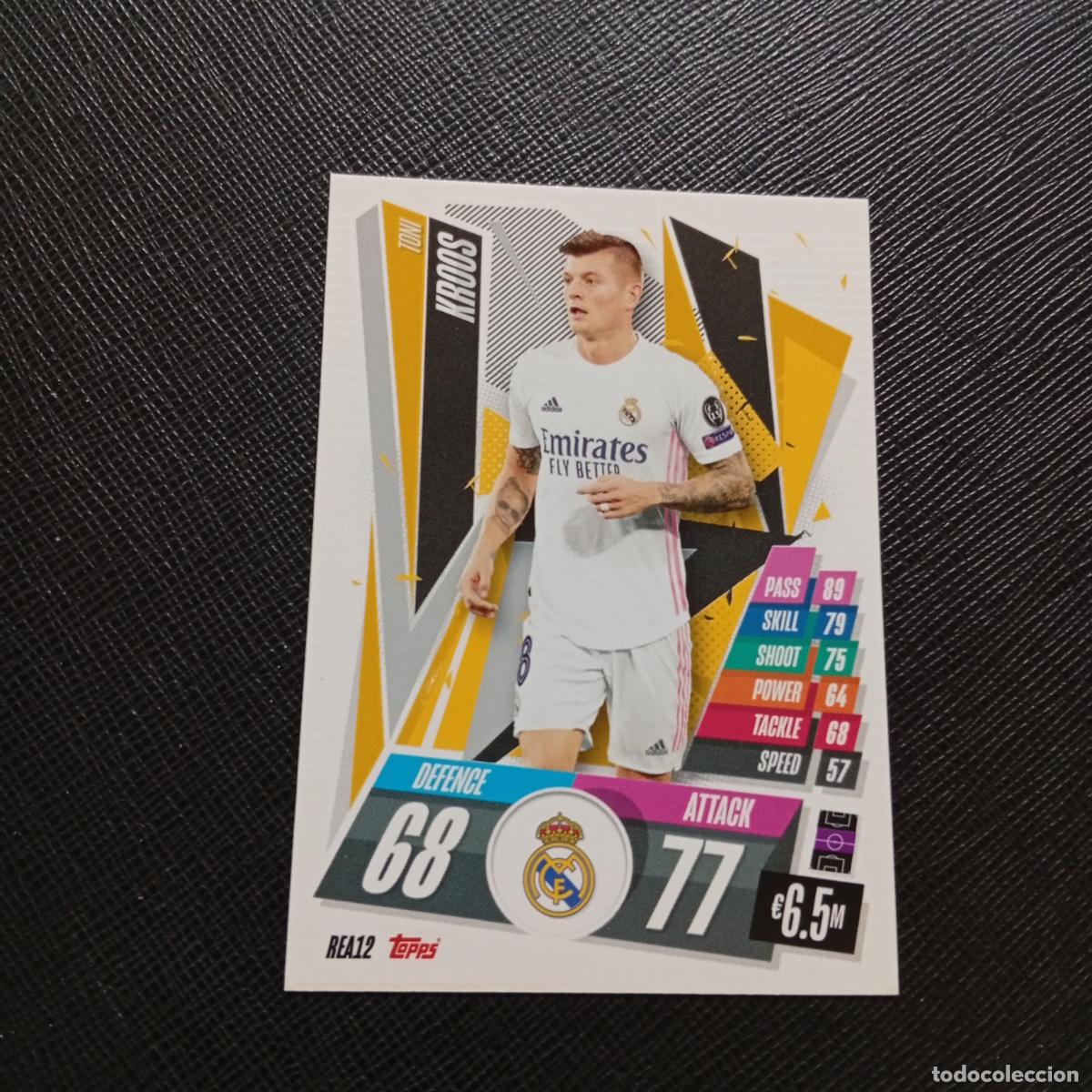 Cromos de F&uacute;tbol: KROOS REAL MADRID TOPPS MATCH ATTAX 2020 2021 CROMO 20 21 FUTBOL - (MD01/02-3) PG58