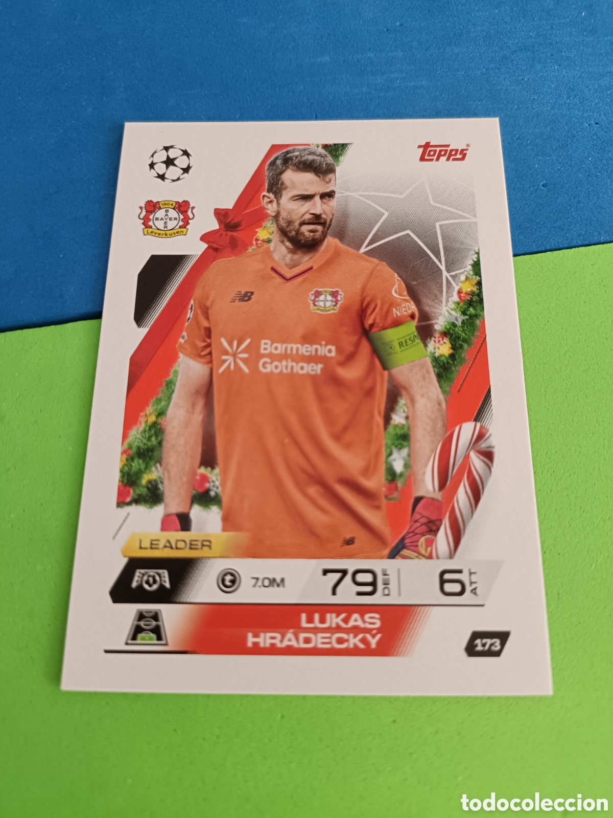 Cromos de F&uacute;tbol: Match Attax Topps 2025 2026 25 26 - Festive Calendar paralela 173 Hradecky