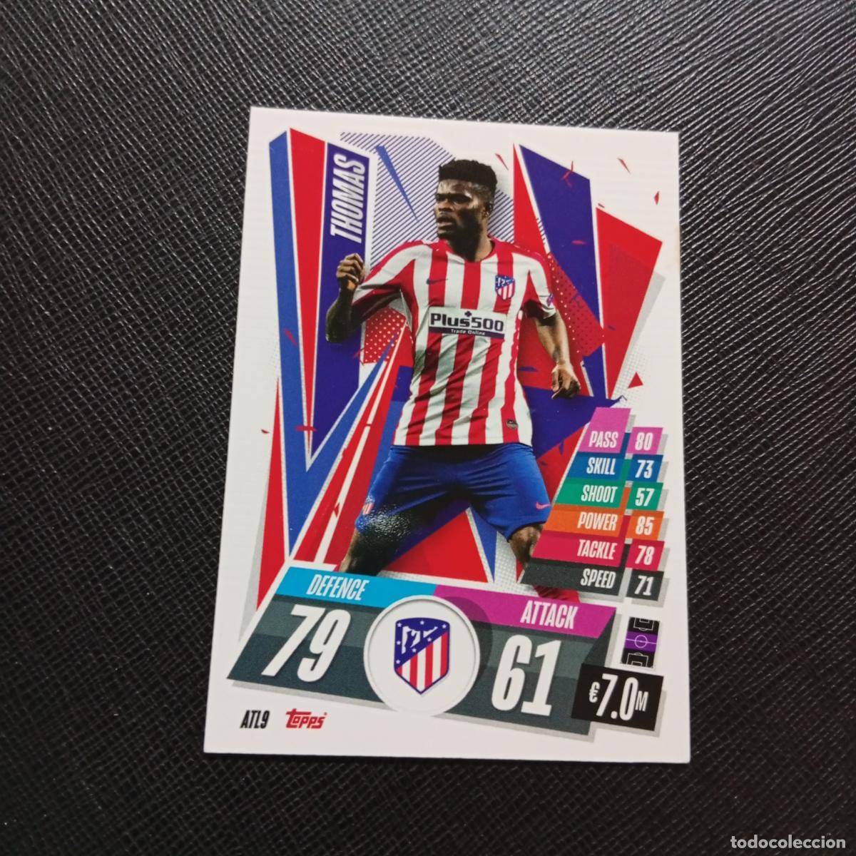 Cromos de F&uacute;tbol: THOMAS AT MADRID TOPPS MATCH ATTAX 2020 2021 CROMO 20 21 FUTBOL - (MD01/02-3) PG59