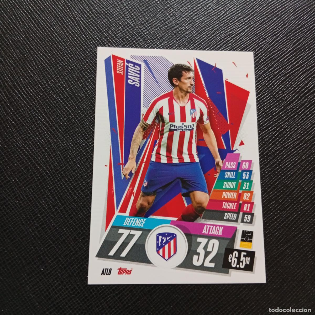Cromos de F&uacute;tbol: SAVIC AT MADRID TOPPS MATCH ATTAX 2020 2021 CROMO 20 21 FUTBOL - (MD01/02-3) PG59