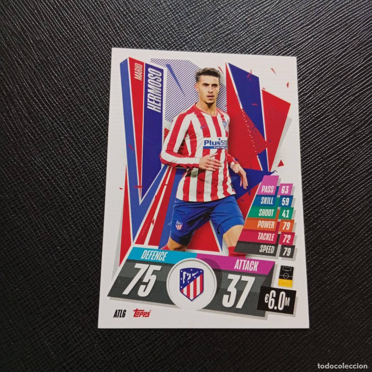 Cromos de F&uacute;tbol: HERMOSO AT MADRID TOPPS MATCH ATTAX 2020 2021 CROMO 20 21 FUTBOL - (MD01/02-3) PG59