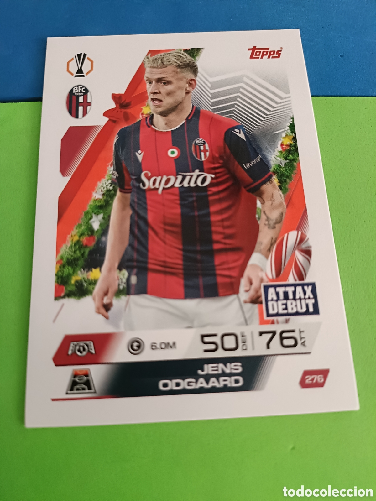 Cromos de F&uacute;tbol: Match Attax Topps 2025 2026 25 26 - Festive Calendar paralela 276 Odgaard