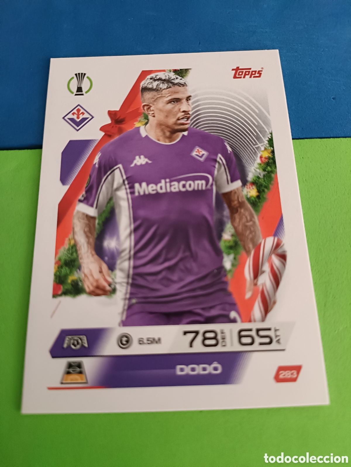Cromos de F&uacute;tbol: Match Attax Topps 2025 2026 25 26 - Festive Calendar paralela 283 Dodo