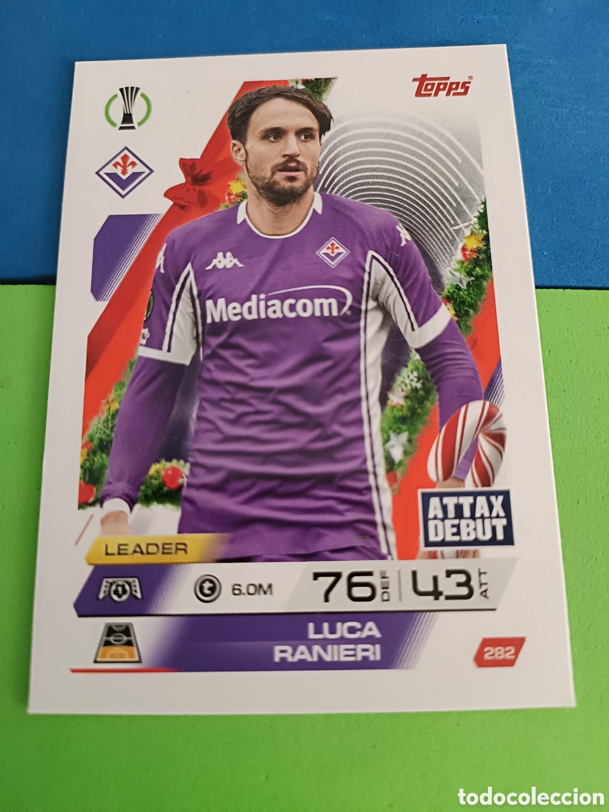 Cromos de F&uacute;tbol: Match Attax Topps 2025 2026 25 26 - Festive Calendar paralela 282 Ranieri