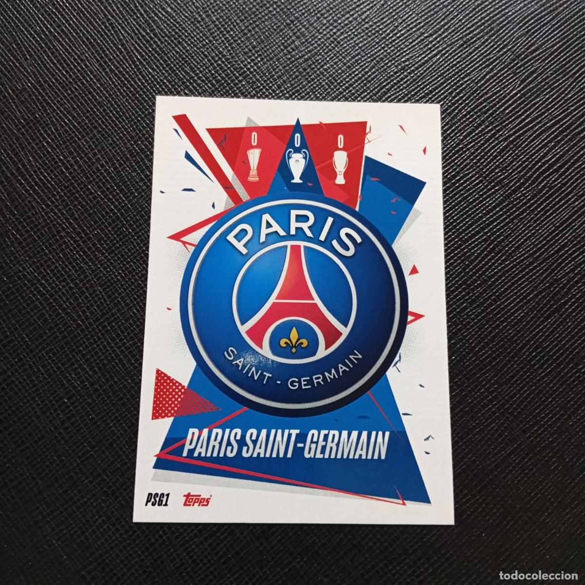 Cromos de F&uacute;tbol: ESCUDO PSG TOPPS MATCH ATTAX 2020 2021 CROMO 20 21 FUTBOL - (MD01/02-3) PG61