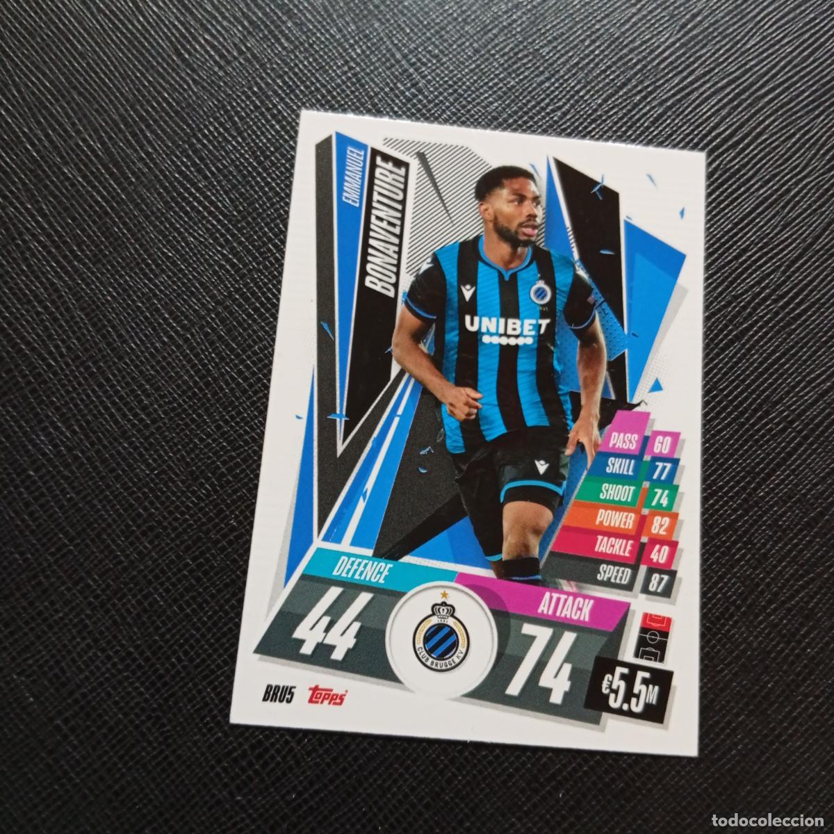 Figurine di Calcio: BONAVENTURE BRUJAS TOPPS MATCH ATTAX 2020 2021 CROMO 20 21 FUTBOL - (MD01/02-3) PG63