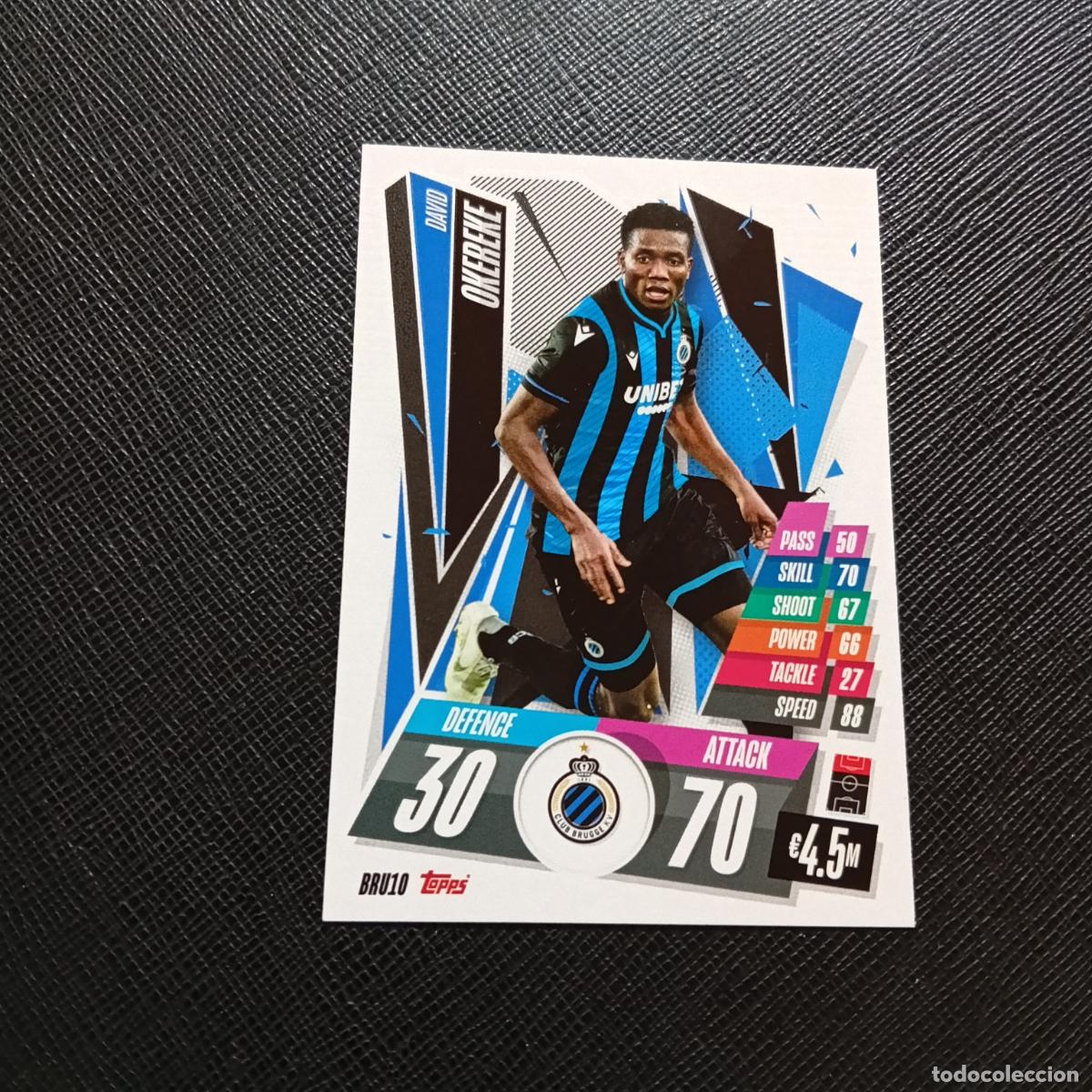 Cromos de F&uacute;tbol: OKEREKE BRUJAS TOPPS MATCH ATTAX 2020 2021 CROMO 20 21 FUTBOL - (MD01/02-3) PG63